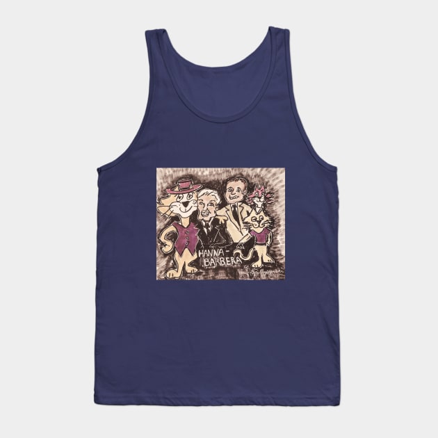 Hanna-Barbera Top Cat Tank Top by TheArtQueenOfMichigan 